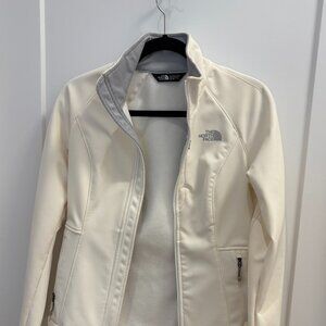 TNF Women’s White Softshell Jacket